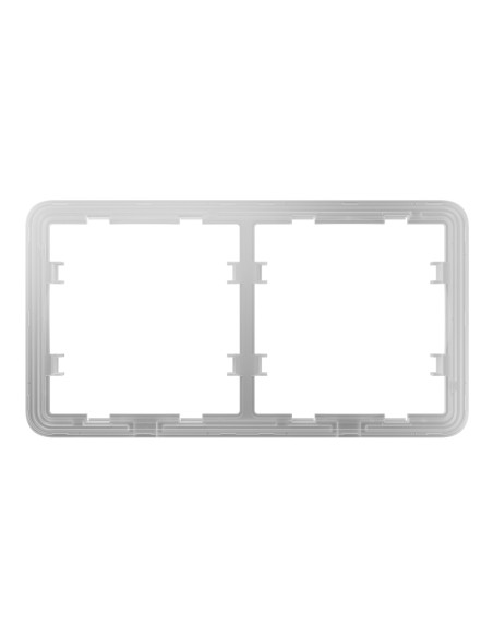 Acheter AJAX LIGHTSWITCH-FRAME-2 Ajax LightSwitch Frame. Cadre pour 2 éléments