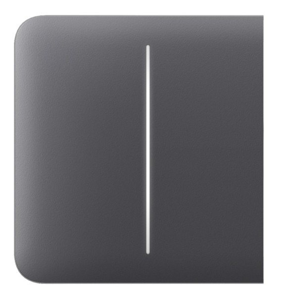 Acquista AJAX LIGHTSWITCH-SIDE-2G-GP Ajax LightSwitch SideButton 2-gang. Pulsante laterale doppio. Colore grafite