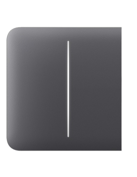 Acquista AJAX LIGHTSWITCH-SIDE-2G-GP Ajax LightSwitch SideButton 2-gang. Pulsante laterale doppio. Colore grafite