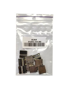 Acheter AJAX SIM-SLOT-10U Emplacement SIM Ajax (10 pièces) pour HUB, HUB 2, HUB 2 PLUS 2