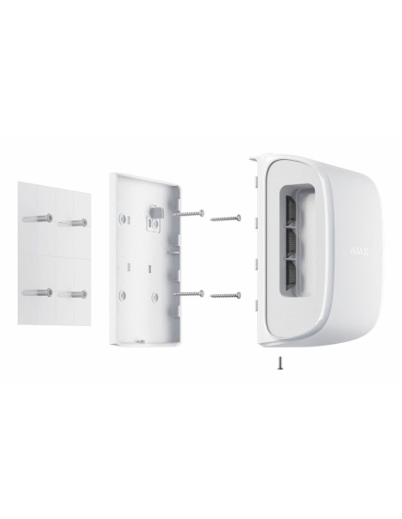 Comprar AJAX BRACKET-DUALCURTAIN-OUTDOOR-WH Soporte Ajax DualCurtain Outdoor. Color Blanco