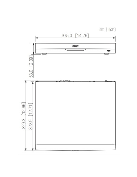 Acquistare DAHUA NVR4232-16P-EI NVR 32ch 256Mbps H265 HDMI 16PoE 2HDD I/O AI