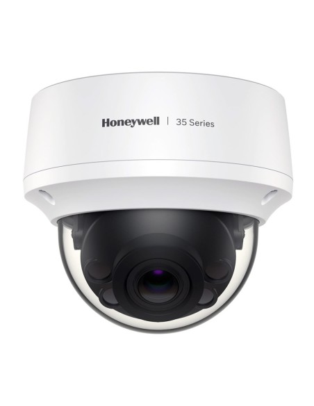 Acheter HONEYWELL HC35W45R2 Dôme IP Série 35 5MP 2.7-13.5mm H265 WDR IR 50 m IP67 IK10 PoE 12 Vcc Audio E/S NDAA