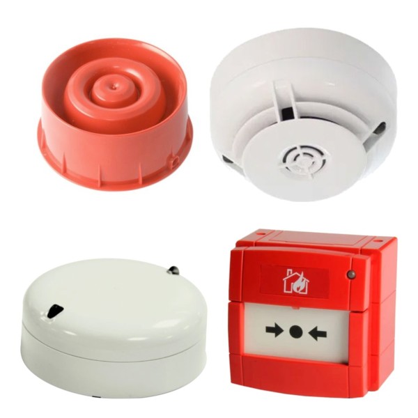 Acheter le kit NRX-BUNDLE-L NOTIFIER composé de : 1 unité NRXI-GATE + 20 unités NRX-OPT + 20 unités B501RF + 4 unités NRX-WCP + 