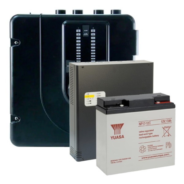 Acheter le kit NOTIFIER BUNDLE-FLT2 composé de : 5 unités FL2022EI-HS + 5 unités HLSPS25 + 10 unités PS-1217