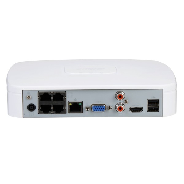 Acheter DAHUA NVR4104-P-EI NVR 4 canaux 80 Mbps H265 HDMI 4 PoE 1 HDD IA