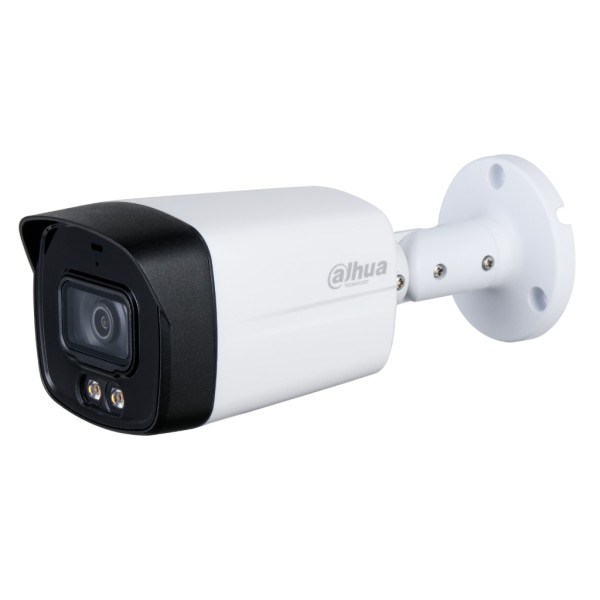 Acheter DAHUA HAC-HFW1239TLM-LED-0280B Caméra tube HDCVI 4EN1 2M 1080P FULL COLOR 2.0 Starlight LED 40 m 2.8mm IP67