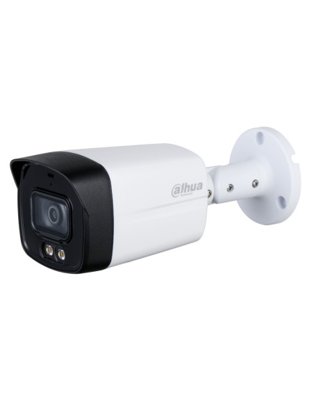 Acheter DAHUA HAC-HFW1239TLM-LED-0280B Caméra tube HDCVI 4EN1 2M 1080P FULL COLOR 2.0 Starlight LED 40 m 2.8mm IP67
