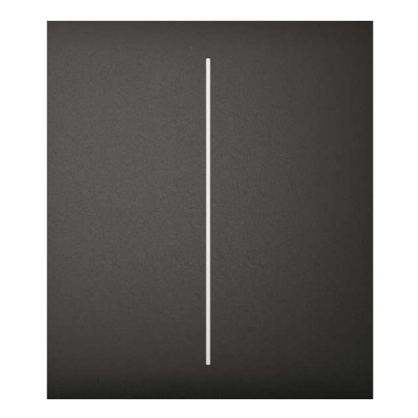 Acquistare AJAX LIGHTSWITCH-CENTER-2G-BL Ajax LightSwitch CenterButton 2-gang. Pulsante centrale doppio. Colore nero