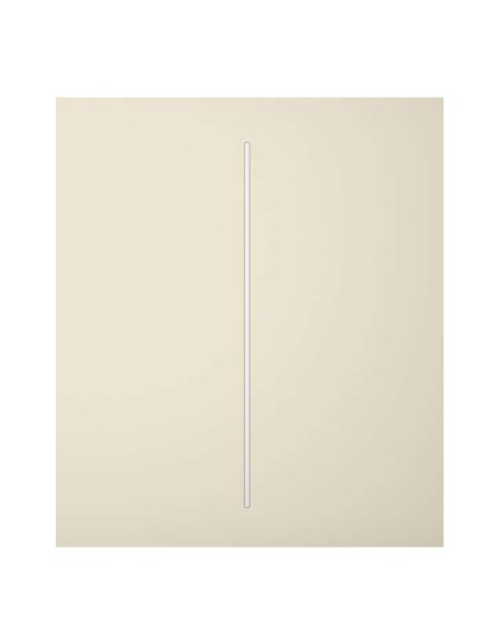Acquistare AJAX LIGHTSWITCH-CENTER-2G-IV Ajax LightSwitch CenterButton 2-gang. Pulsante centrale doppio. Colore avorio