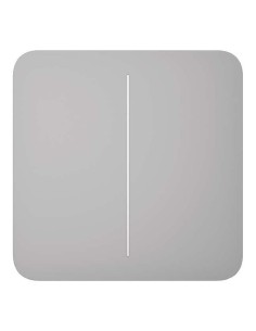 Acheter AJAX LIGHTSWITCH-2G-FG Ajax LightSwitch SoloButton 2 voies. Bouton-poussoir double. Couleur brouillard