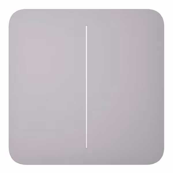 Comprar AJAX LIGHTSWITCH-2G-FG Ajax LightSwitch SoloButton 2-gang. Pulsador Doble. Color Niebla