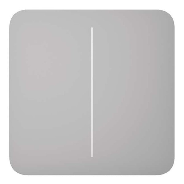 Acquista AJAX LIGHTSWITCH-2G-FG Ajax LightSwitch SoloButton 2 gang. Pulsante doppio. Colore Nebbia