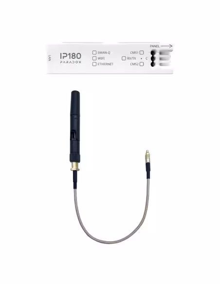 Kaufen PARADOX IP180 Internetmodul, MQTT, vier Empfänger, Ethernet und Wi-Fi. WLAN-Antenne inklusive. Grad 3