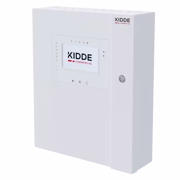 Comprar KIDDE COMMERCIAL 2X-AT-F2-FB Panel de incendios analogico de 2 lazos con pantalla táctil y supervisión de CRA. Caja gran