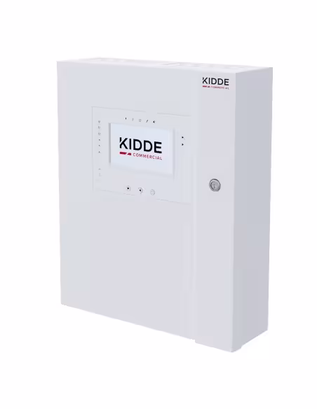 Acquistare KIDDE COMMERCIAL 2X-AT-F2-FB Centrale antincendio analogica a 2 loop con schermo touch e supervisione CRA. Cassa gran