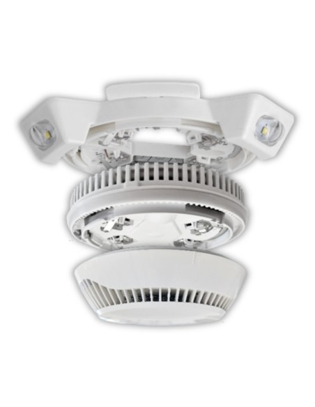 Comprar TELETEK SENSOIRIS-CSOU-IS Base analogica con sirena y aislador. Requiere base standard no incluida. Certificado EN54-3/-