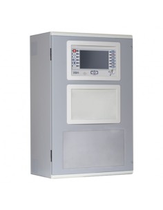 Kaufen Sie INIM PREVIDIA-ULTRA216 modulares Basis-Zentralgerät für Brandmeldesysteme. Grauer Schaltschrank