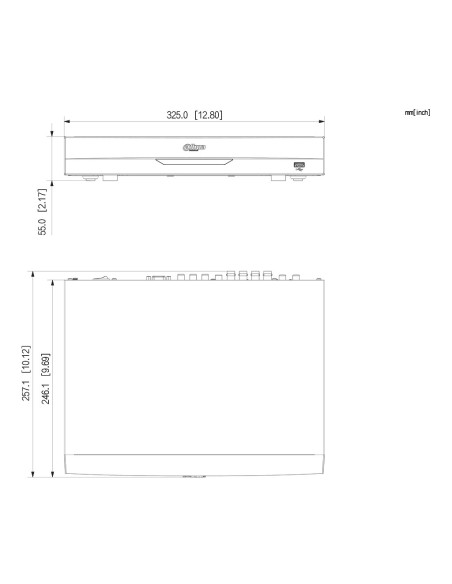 Comprar DAHUA XVR5108HE-I3-V3 DVR 5EN1 H265 8ch 5M@6ips +4IP 6MP 1HDMI 1HDD E/S AI
