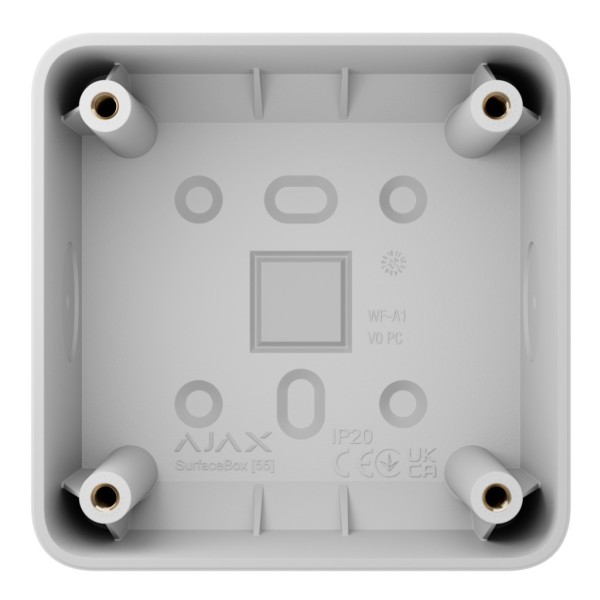 Acheter AJAX SURFACEBOX-WH Ajax SurfaceBox. Boîtier de surface pour Lightswitch i Outlet. Couleur blanche