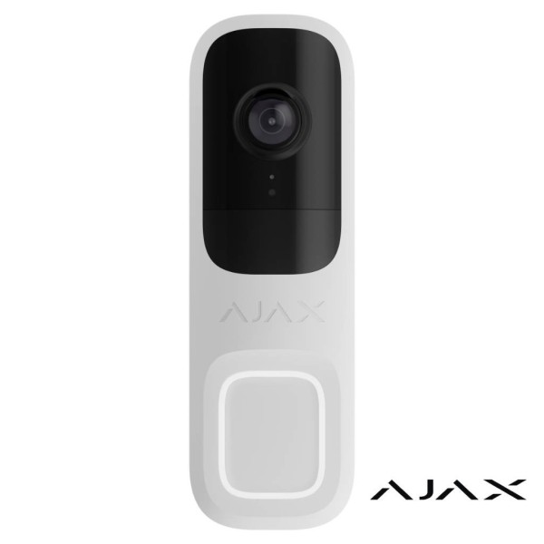 Kaufen AJAX DOORBELL-WH Ajax DoorBell. Video-Türklingel mit PIR und integrierter KI. Farbe: Weiß