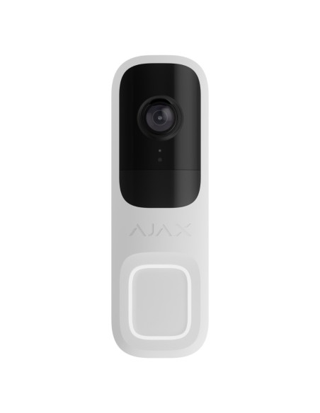 Kaufen AJAX DOORBELL-WH Ajax DoorBell. Video-Türklingel mit PIR und integrierter KI. Farbe: Weiß