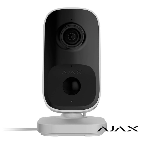 Acquista AJAX INDOORCAM-WH Ajax IndoorCam. Telecamera interna Wi‑Fi, con PIR e IA integrata. Colore bianco