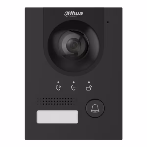 Acquistare DAHUA VTO2202F-P-S3-B Stazione esterna per videocitofono IP 2 fili/RJ45 PoE con telecamera 2MP IP65 IK07 168,6°. Colo
