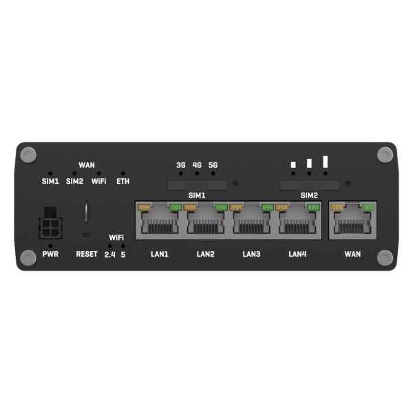 Kaufen TELTONIKA RUTX50 Router Teltonika Industrial 5G 2xSIM Wi‑Fi5 5xRJ45 USB 1xDigital I/O