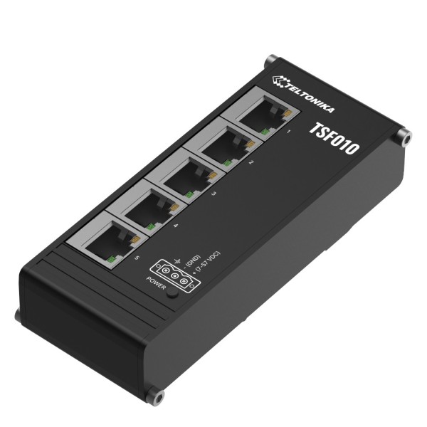Comprar TELTONIKA TSF010 Switch Teltonika Industrial compacto 5 puertos 10/100 No_Gestionable