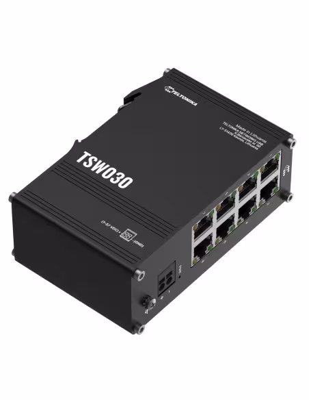 Comprar TELTONIKA TSW030 Switch Teltonika Industrial 8 puertos 10/100 No_Gestionable