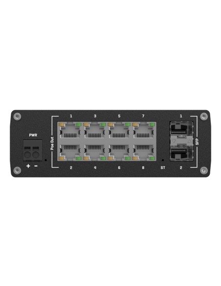 Acquistare TELTONIKA TSW202 Switch industriale Teltonika PoE+ 8 porte Gigabit + 2 SFP Gigabit gestibile L2 L3