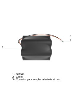 Acquistare AJAX BATTERY-NB-HUB-BP Batteria interna Ajax NB non ricaricabile (7,2V/95Ah) per Hub BP 2