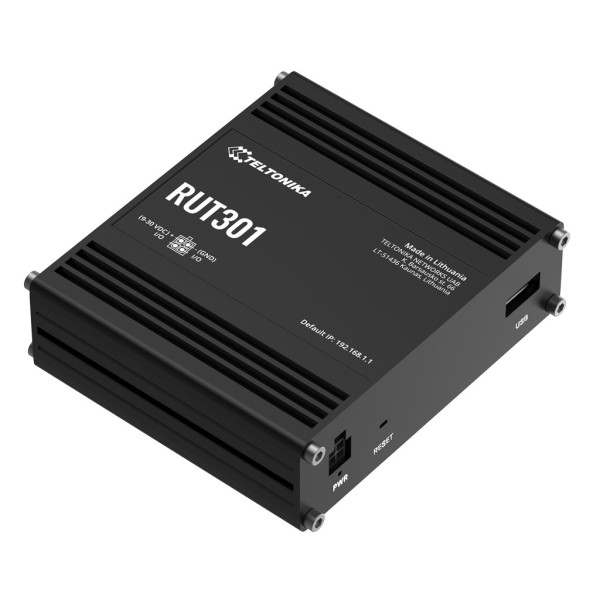 Kaufen TELTONIKA RUT301 Router Teltonika Industrial 5xRJ45 USB 2.0 1xDigital I/O