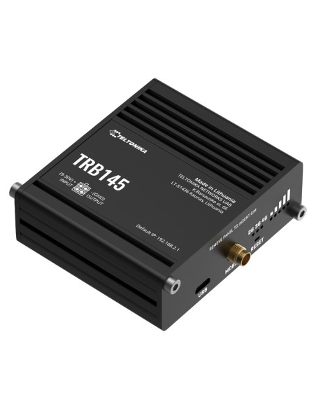 Comprar TELTONIKA TRB145 Gateway Teltonika Industrial 4G LTE 1xSIM RS485 1xDigital I/O USB