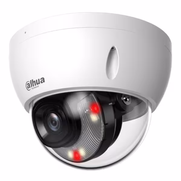 Acheter DAHUA IPC-HDBW2649E-S-IL-0280B Dôme IP H265 6 Mpx WDR Éclairage double LED 30 m / IR 30 m 2.8mm IK10 IP67 PoE SD IA