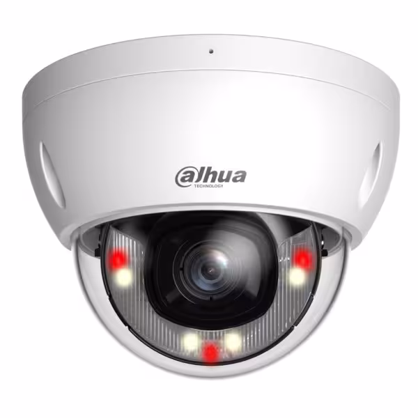 Acheter DAHUA IPC-HDBW2649E-S-IL-0280B Dôme IP H265 6 Mpx WDR Éclairage double LED 30 m / IR 30 m 2.8mm IK10 IP67 PoE SD IA