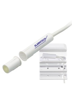 Acheter ALARMTECH MC370-S3 Contact magnétique haute sécurité. G3. NC. 4 fils. Plastique. IP67. Installation encastrée/en saillie