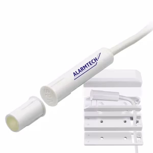 Acheter ALARMTECH MC370-S3 Contact magnétique haute sécurité. G3. NC. 4 fils. Plastique. IP67. Installation encastrée/en saillie