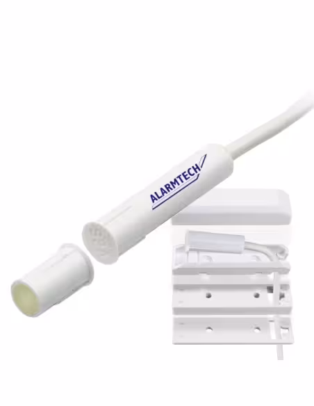 Acheter ALARMTECH MC370-S3 Contact magnétique haute sécurité. G3. NC. 4 fils. Plastique. IP67. Installation encastrée/en saillie