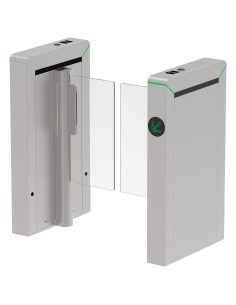 Zkteco-Zk-Ts-Mars-S100-SS-Bidirecional Acesso Torno - Portillo Compacto com Barreira acrílica dobrável - Tempos, Alarmes e M