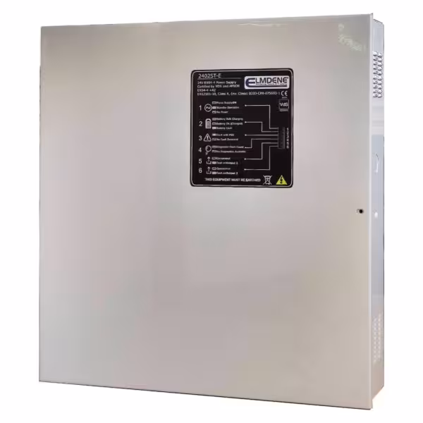 Acquistare ELMDENE 2402ST-E Alimentatore 24V 2A. Per sistemi antincendio EN54