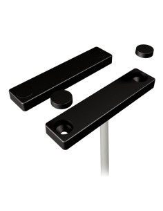 Kaufen ALARMTECH MC740-PE-6BL Magnetkontakt, NC, 6 m Kabel, Schrauben enthalten, Kunststoffabdeckung in Schwarz und