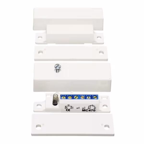 Comprar ALARMTECH MC470 Contacto magnético de superficie. NC. Tamper. Conexión por tornillo. G3