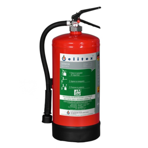 Acheter l’extincteur **ELITEX F-500-WD9F-500** 9 L à agent **F-500**.
