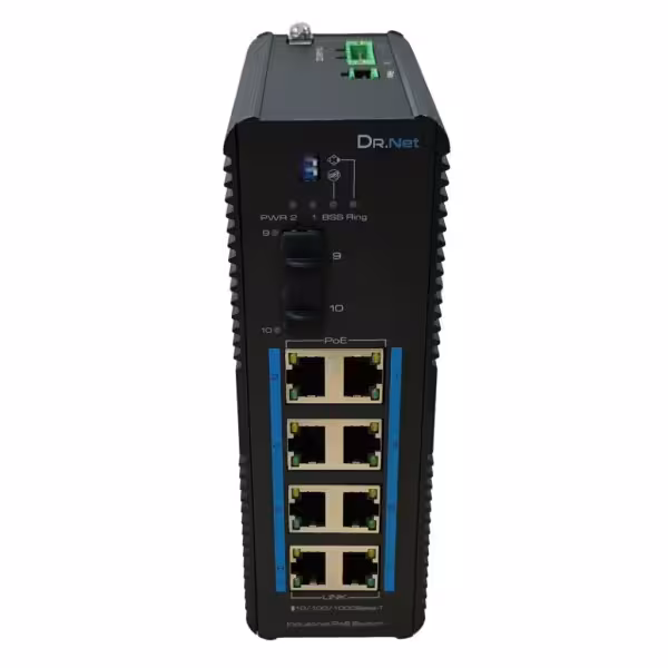 Kaufen DRNET ISGE10-8P-240W Switch PoE+ Industrie 8 Gigabit-Ports +2 Gigabit-SFP 240W Unmanaged