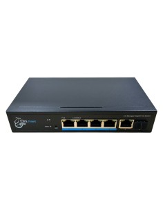 Acquistare DRNET CSGE06S-4P-60W Switch PoE 4 porte Gigabit + 2 Uplink (1RJ45+1SFP) 60W gestibile