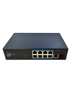Kaufen Sie DRNET CSGE10S-8P-120W PoE-Switch mit 8 Gigabit-Ports + 2 Uplink-Ports (+1 RJ45 + 1 SFP), 120 W, verwaltbar