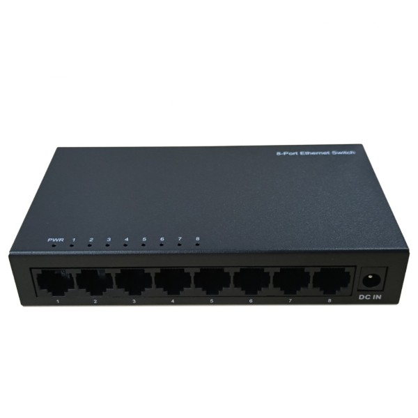 Acquistare DRNET switch Ethernet CSGE08 a 8 porte Gigabit non gestito