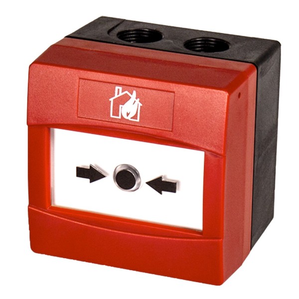 Acquista INIM EC0012E Pulsante esterno analogico riarmabile stagno con isolatore IP67